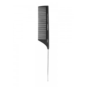 Cricket Carbon Comb C55m Medium Tooth Metal Rattail 8.75"